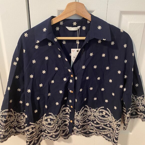 Zara Embroidered Shirt - Picture 3 of 5